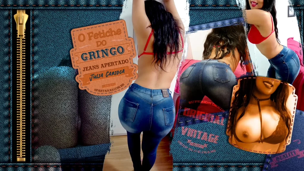 O Fetiche do Gringo por Jeans Apertado