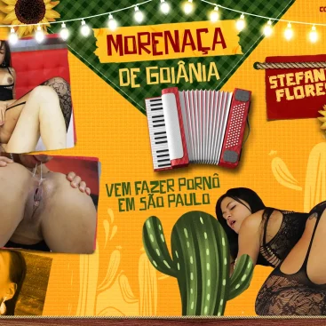 Morenaça Deliciosa de Goiânia vem fazer Pornô em SP